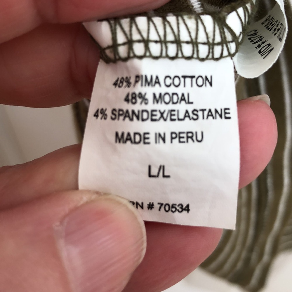 Orvis Stripe Top Sz Large - Picture 5 of 7